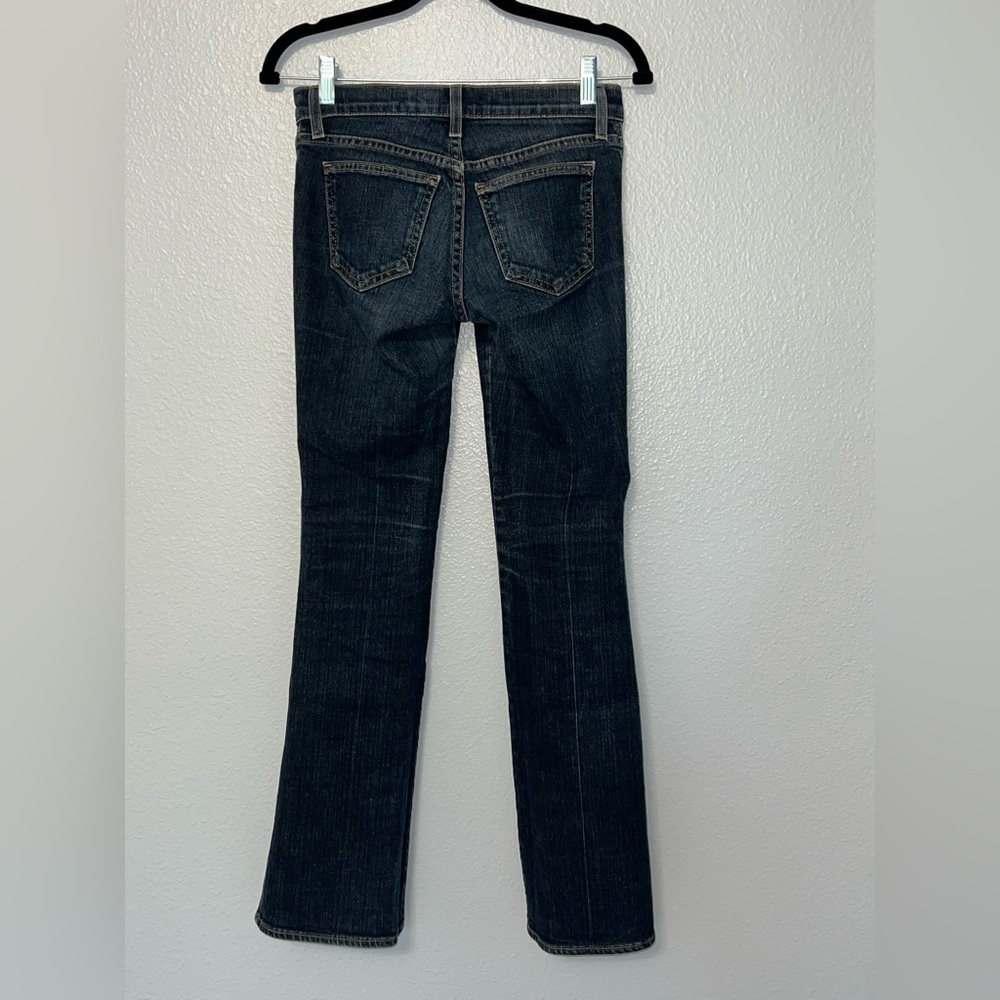 GAP Dark Indigo Straight Leg Jeans 0 R - Picture 3 of 4